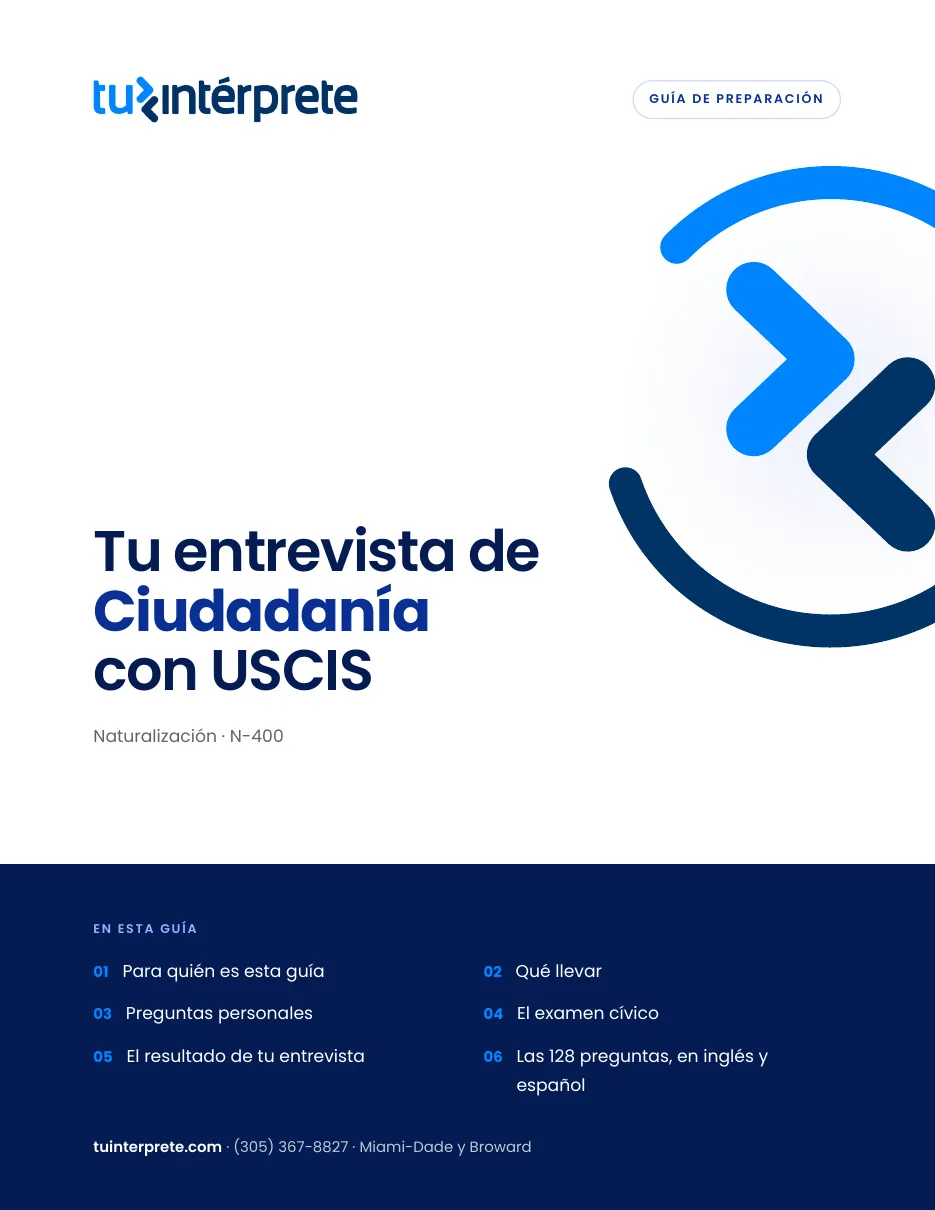 Portada de la guía de ciudadanía